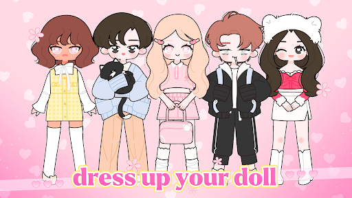 Charmy Dolls : Dress Up Game ekran görüntüsü