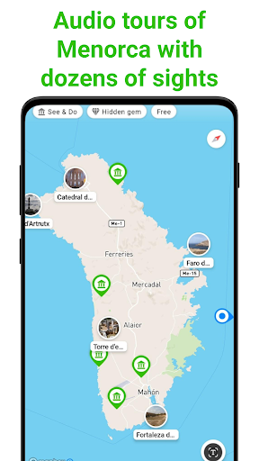 Menorca Tour Guide:SmartGuide ekran görüntüsü