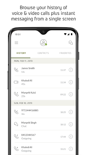 Etisalat CloudTalk UCS ekran görüntüsü