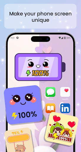 Emoji Battery Widget: Offline ekran görüntüsü
