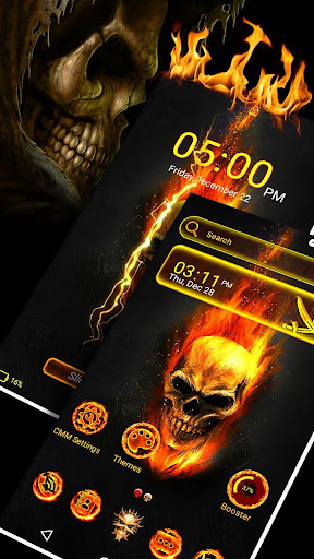 Skull Launcher Theme ekran görüntüsü