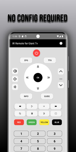 Remote for Giant Tv ekran görüntüsü