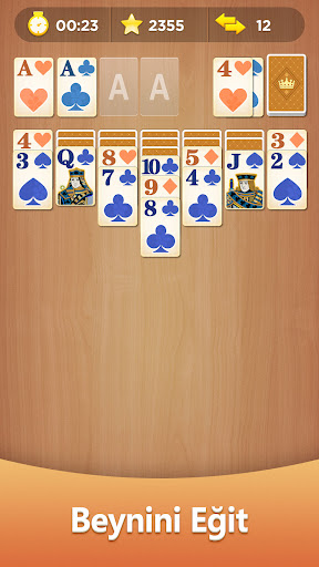 Klasik Solitaire ekran görüntüsü