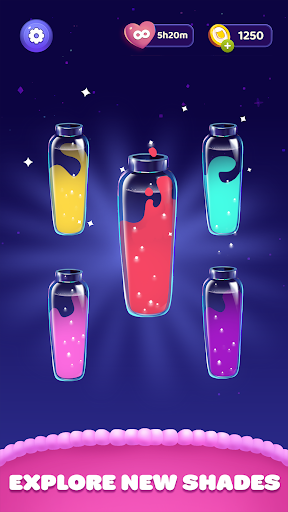 Color Sort Water Purrfect Puzz ekran görüntüsü