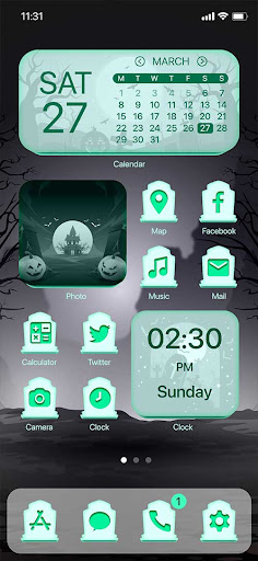 Wow Dark Halloween Theme ekran görüntüsü