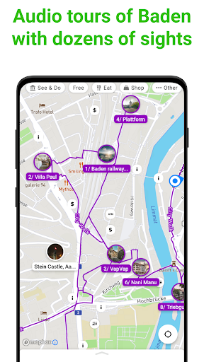 Baden Tour Guide:SmartGuide ekran görüntüsü