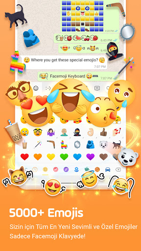 Facemoji Emoji Klavye Pro ekran görüntüsü