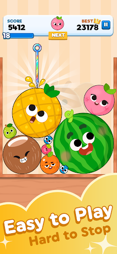 Suika.io : Fruit Merge Chaos ekran görüntüsü