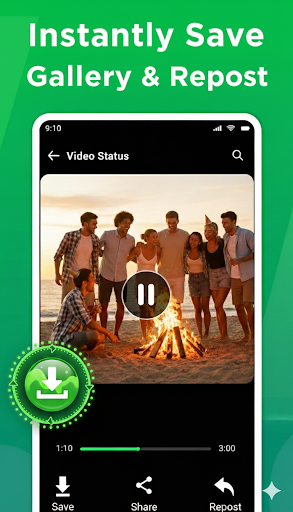 Status Saver: Save Status Pro ekran görüntüsü