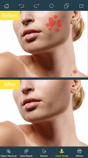 Photo Retouch-Nesne Silme ekran görüntüsü