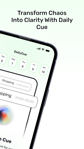 Daily Cue: Voice Note Reminder ekran görüntüsü