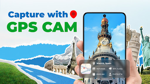 GPS Camera: Photo Location ekran görüntüsü