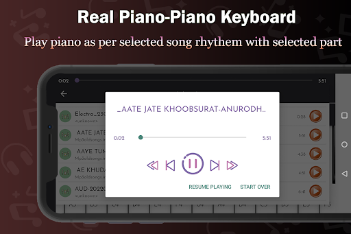 Real Piano-Piano Keyboard ekran görüntüsü