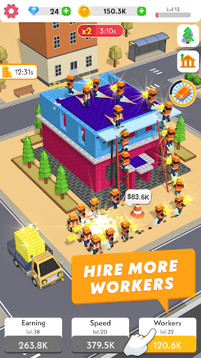 Idle Construction 3D ekran görüntüsü