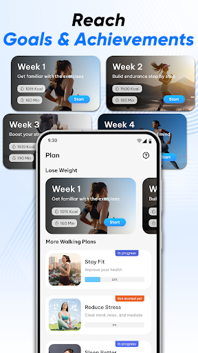 Pedometer Step Counter Tracker ekran görüntüsü