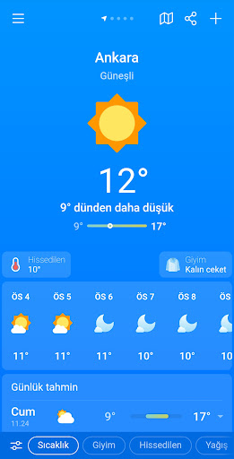 Weather Sky - Hava Durumu ekran görüntüsü