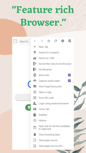 1DM+: Browser & Video Download ekran görüntüsü