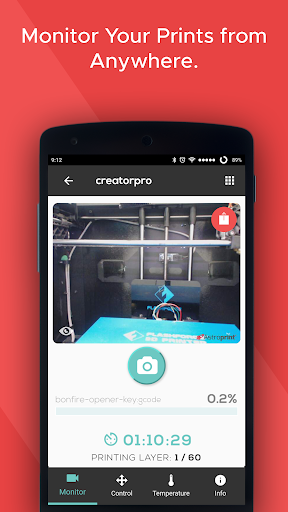 AstroPrint (for 3D Printing) ekran görüntüsü