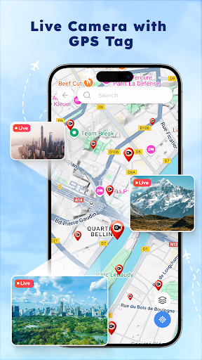 GPS Camera: Geotag Photo Map ekran görüntüsü