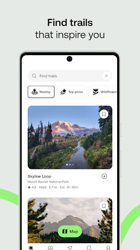 AllTrails: Hike, Bike & Run ekran görüntüsü
