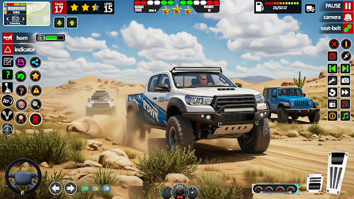 Land Cruise 4x4 Jeep Car Games ekran görüntüsü