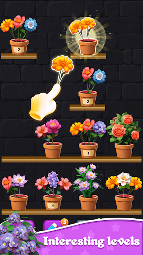 Flower Triple Sort:Blossom 3D ekran görüntüsü