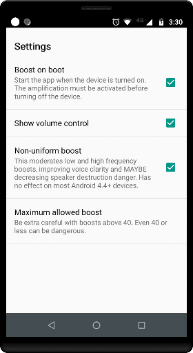 Volume Booster GOODEV ekran görüntüsü