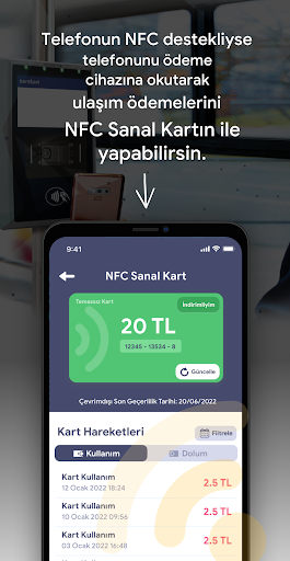 Kentkart ekran görüntüsü