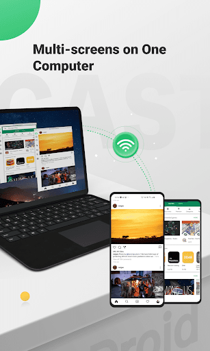 AirDroid Cast-screen mirroring ekran görüntüsü
