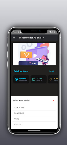 Remote for Az Box tv ekran görüntüsü