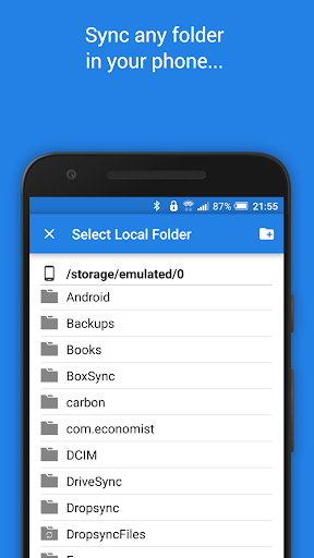 Dropsync: Autosync for Dropbox ekran görüntüsü