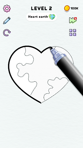 Color ASMR Game: Coloring Page ekran görüntüsü