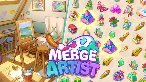 Merge Artist: Pair Merge Games ekran görüntüsü