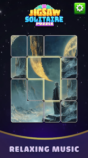 Jigsaw Solitaire Puzzle ekran görüntüsü
