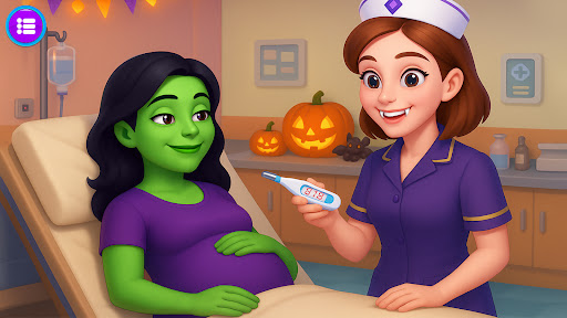 Halloween Mom Story Game ekran görüntüsü