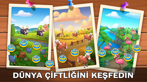 Solitaire Farm: Kart Oyunları ekran görüntüsü