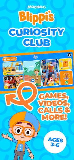 Blippi's Curiosity Club ekran görüntüsü
