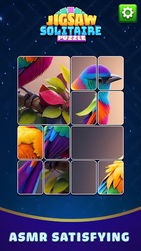 Jigsaw Solitaire Puzzle ekran görüntüsü
