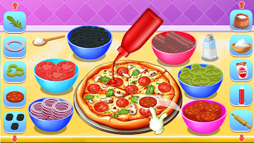 Pizza Maker -Kids Cooking Chef ekran görüntüsü