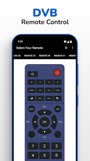 DVB Remote Control ekran görüntüsü