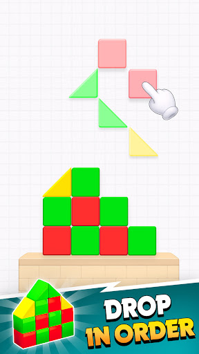 Drop Shape Puzzle ekran görüntüsü