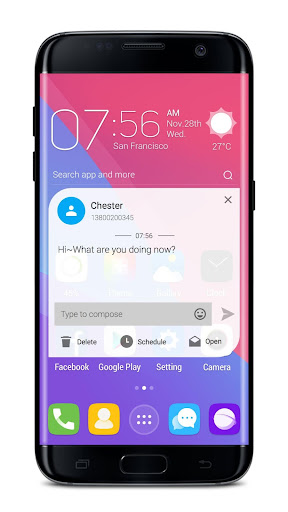 GO SMS Pro - Temalar, Emojiler ekran görüntüsü