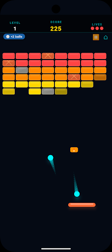 Brick Breaker ekran görüntüsü