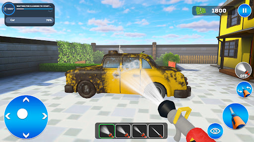 Power Wash - Car Wash Games 3D ekran görüntüsü