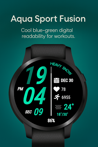 Sport Digital Edge WatchFace ekran görüntüsü