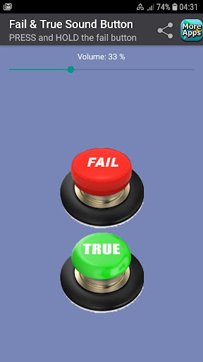 Fail & True Sound Button ekran görüntüsü