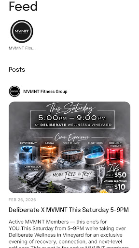 MVMNT FITNESS GROUP ekran görüntüsü