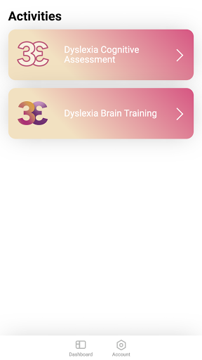 Dyslexia - Cognitive Research ekran görüntüsü