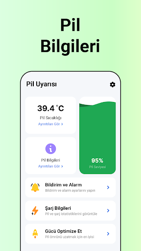 Tam Pil Şarjı Uyarısı ekran görüntüsü