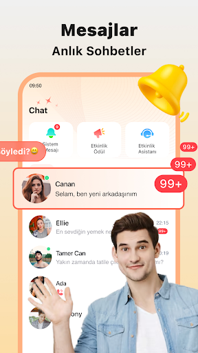 Saada - Sesli Sohbet Partisi ekran görüntüsü